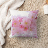 Coussin Fleurs de cerisier rose Sakura floral (Couverture)