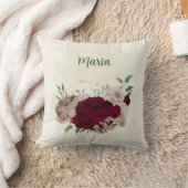 Coussin Fleurs de champagne de Bourgogne (Couverture)