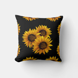 Coussin Fleurs de couleur aquarelle