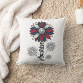 Coussin Fleurs de feu d'artifice vectoriel de conception p (Couverture)
