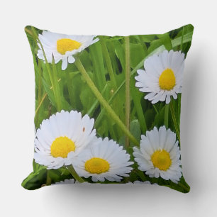 Coussin Fleurs de jardin sauvage Roumanie – Photographie d