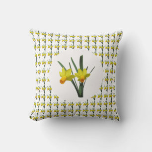 Coussin - Fleurs de jonquilles
