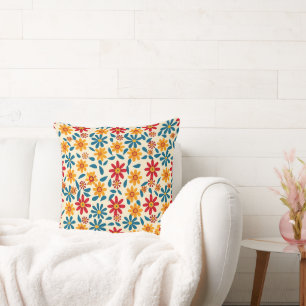 Coussin Fleurs de Joy 20x20 Jetez l'oreiller