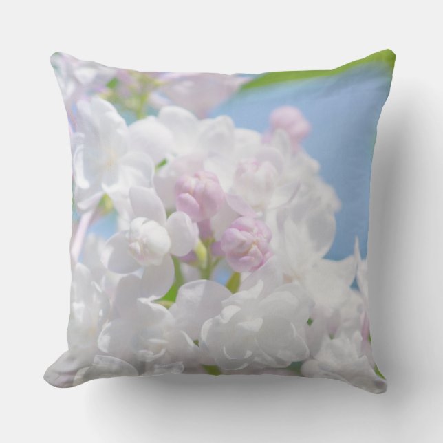 Coussin Fleurs de lilas (Recto)