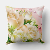 Coussin Fleurs de mariage (Verso)