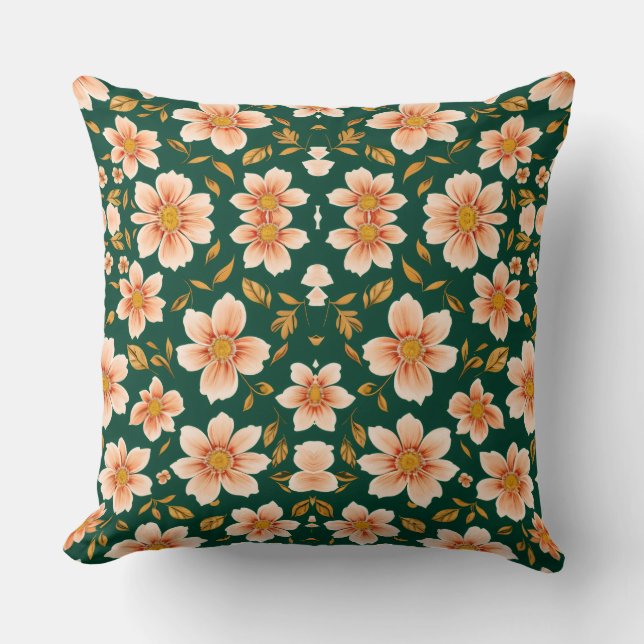 Coussin Fleurs de montagne2 (Recto)