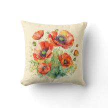 Fleurs de pavot Jolies fleurs sauvages Pavots roug