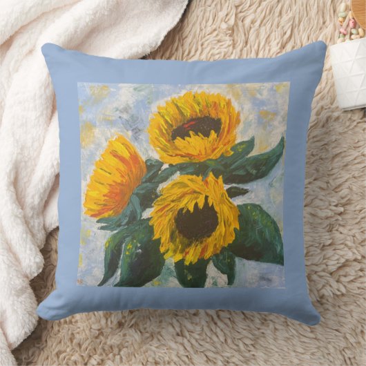 Coussin Fleurs de soleil (Couverture)