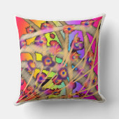 Coussin Fleurs de Woody (Verso)