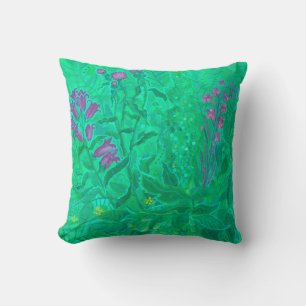 Coussin Fleurs d'été Fleurs sauvages du Nord Art Floral