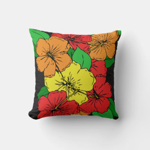 Coussin Fleurs d'Hibiscus ROY