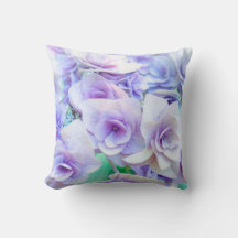Fleurs d'hortensia bleues