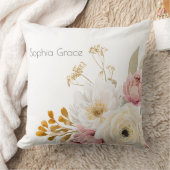 Coussin Fleurs Douces d'Automne et de Printemps pour la Nu (Couverture)