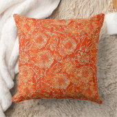Coussin Fleurs douces orange (Couverture)