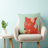 Coussin Fleurs et enfants mignons de Fox (Chaise)