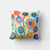 Coussin Fleurs Fantaisistes (Recto)