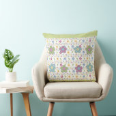 Coussin Fleurs Floriales Douces (Chaise)