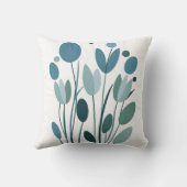Coussin Fleurs géométriques (Verso)