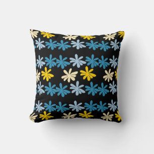 Coussin Fleurs hippie