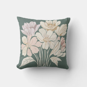 Coussin Fleurs lumineuses
