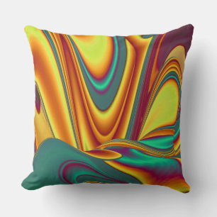 Coussin Fleurs Magiques de Printemps Eté Automne
