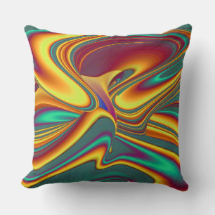 Coussin Fleurs Magiques de Printemps Eté Automne