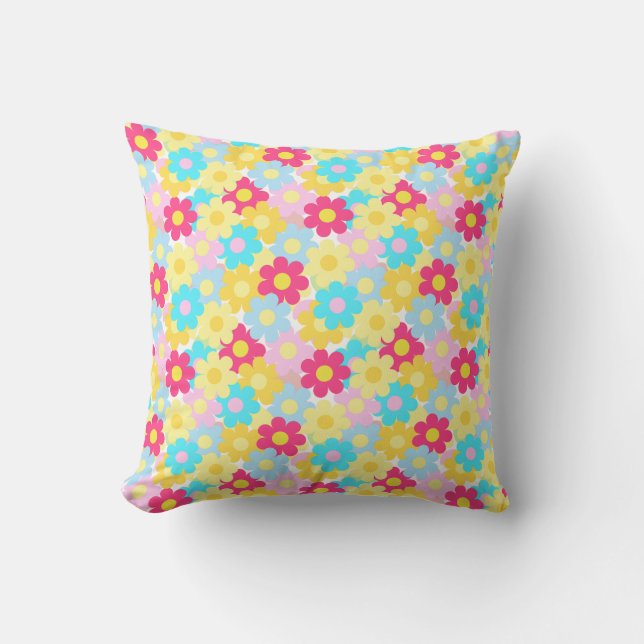 Coussin Fleurs mignonnes (Recto)