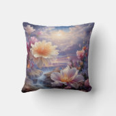 Coussin Fleurs mystiques du royaume surnaturel (Verso)
