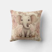 Coussin Fleurs pastel clair (Verso)