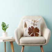 Coussin Fleurs pressées du milieu du XXe siècle (Chaise)