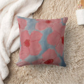 Coussin Fleurs rose bonbon (Couverture)