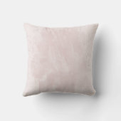 Coussin fleurs roses feuilles vertes (Verso)
