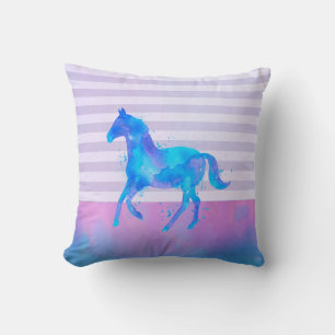 Coussin Fleurs roses mignonnes Motif Whimsical Personnalis