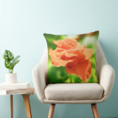 Coussin Fleurs Roses romantiques #2 (Chaise)