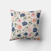 Coussin Fleurs sauvages et libres (Verso)