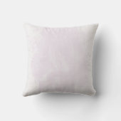 Coussin fleurs vert émeraude violet (Verso)