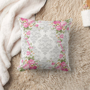 Coussin Fleurs vintages