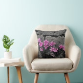Coussin Fleurs violettes (Chaise)