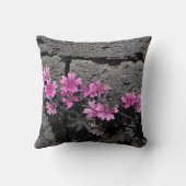 Coussin Fleurs violettes (Verso)