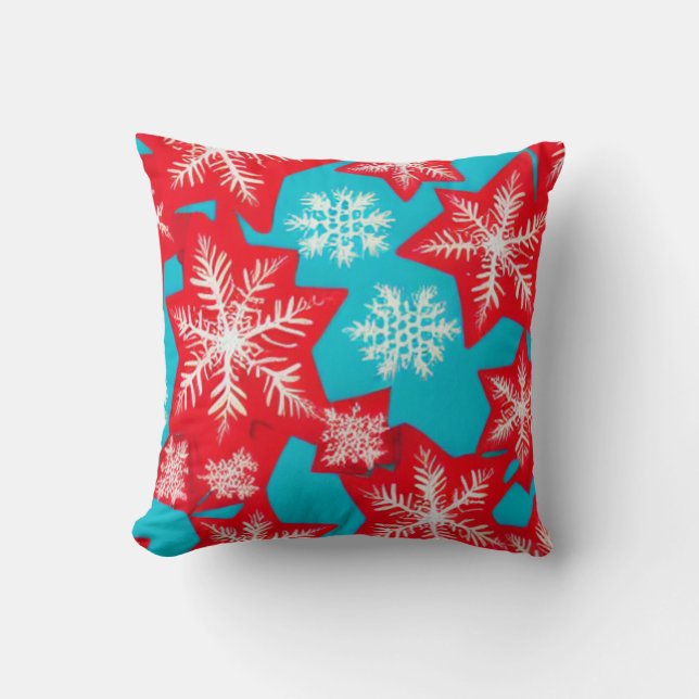 Coussin Flocon de neige (Recto)