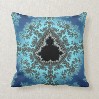 Coussin Flocon de neige de Mandelbrot - conception de