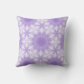 Coussin Flocon de neige Dreamender Lavender (Verso)