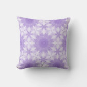 Coussin Flocon de neige Dreamender Lavender (Recto)