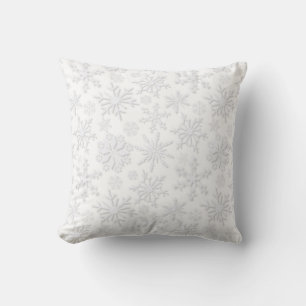 Coussin Flocons de neige Frost & Flourish – Glace