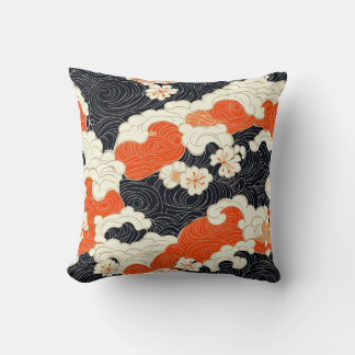 Coussin Floraison Océanique