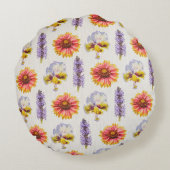 Coussin floral (Dos)