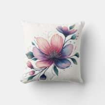 Coussin floral
