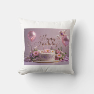 Coussin Floral anniversaire luxueux élégant extravagant
