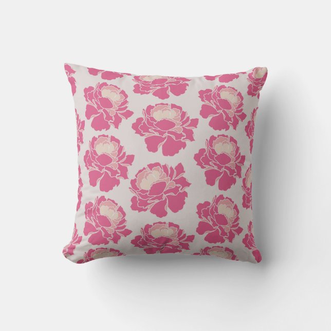 Coussin Floral - Belle Fleur Design pour Cosy H (Recto)