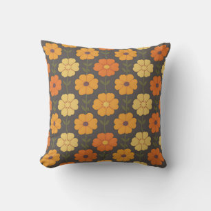 Coussin Floral d'automne